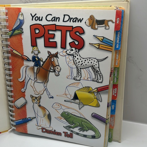 2008 You can Draw 8 books in 1 Over 80 drawings to master! Art book adults/kids - Picture 3 of 15